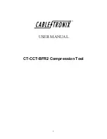 CableTronix CT-CCT-BFR2 User Manual preview