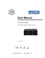 CableTronix CT-HDVD-EXT-IR230 User Manual preview