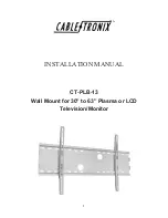 CableTronix CT-PLB-13 Installation Manual preview