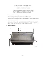 Preview for 3 page of CableTronix CTA-35-1000PR Installation Manual