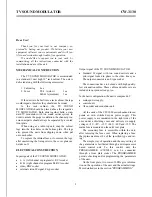 Preview for 2 page of CableWorld CW-3130 User Manual