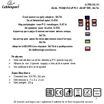 Предварительный просмотр 2 страницы Cablexpert A-PSU2S-01 User Manual