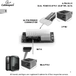 Предварительный просмотр 3 страницы Cablexpert A-PSU2S-01 User Manual