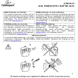 Предварительный просмотр 4 страницы Cablexpert A-PSU2S-01 User Manual