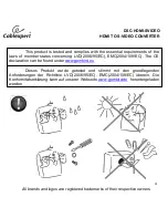 Preview for 4 page of Cablexpert DSC-HDMI-SVIDEO User Manual