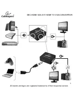 Предварительный просмотр 3 страницы Cablexpert DSC-HDMI-VGA-001 User Manual