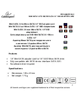 Предварительный просмотр 2 страницы Cablexpert EE18-MS3PCB-01 User Manual