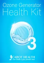 Cabot Health Ozone Generator Kit Instructions Manual preview