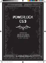 Cabrinha Powerlock CS3 User Manual preview