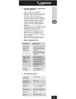 Preview for 5 page of cabstone 43051 User Manual