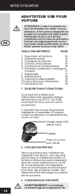 Preview for 14 page of cabstone 63416 User Manual