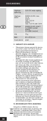 Preview for 36 page of cabstone 63416 User Manual