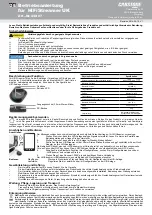 cabstone HiFiStreamer UK User Manual preview