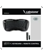 Предварительный просмотр 9 страницы cabstone KBT 70228 Manual