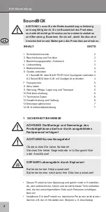 Preview for 2 page of cabstone SoundBox User Manual