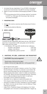 Preview for 5 page of cabstone SoundBox User Manual