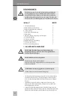 Preview for 2 page of cabstone SOUNDDISC GREY User Manual