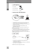 Предварительный просмотр 4 страницы cabstone SOUNDDISC GREY User Manual