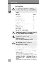 Preview for 8 page of cabstone SOUNDDISC GREY User Manual