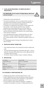 Preview for 29 page of cabstone SOUNDSATELLITE USB Manual