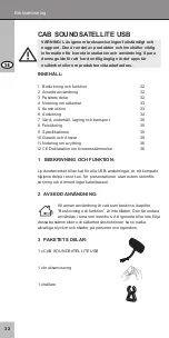 Preview for 32 page of cabstone SOUNDSATELLITE USB Manual