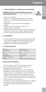 Preview for 35 page of cabstone SOUNDSATELLITE USB Manual