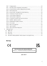 Предварительный просмотр 3 страницы cabur EVEVO7S/C Installation And Operating Manual