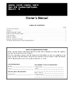 CAC / BDP 40GRQ Owner'S Manual preview