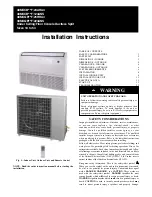 CAC / BDP 40MKCB**F/124ANS Installation Instructions Manual preview