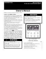 CAC / BDP KSACN0301AAA Owner'S Manual preview