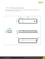 Предварительный просмотр 22 страницы Cactus 100 Series Product Manual