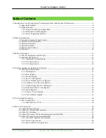 Предварительный просмотр 3 страницы Cactus 250SH series Product Manual