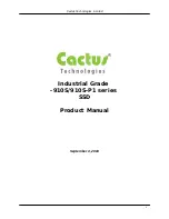 Предварительный просмотр 1 страницы Cactus 910S Series Product Manual