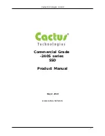 Cactus KD128GF-240S Product Manual preview