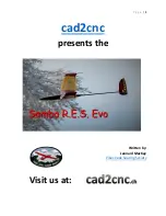 cad2cnc Samba R.E.S. Evo Manual preview