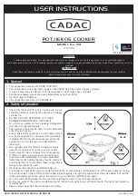 Preview for 1 page of Cadac 153 User Instructions