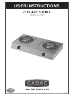 Preview for 1 page of Cadac 193E User Instructions