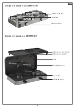 Предварительный просмотр 55 страницы Cadac 2 COOK 2 CLASSIC User Instructions