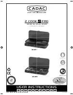 Cadac 202P1 User Instructions предпросмотр