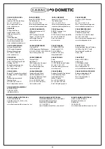 Preview for 33 page of Cadac 6540H0 User Instructions