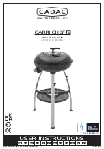 Preview for 1 page of Cadac Carri Chef 2 8910 Manual
