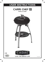 Preview for 1 page of Cadac Carri Chef 2 User Instructions