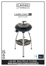 Cadac CARRI CHEF 50 User Instructions preview