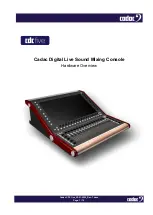 Предварительный просмотр 1 страницы Cadac CDC FIVE Hardware Overview