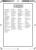 Preview for 14 page of Cadac PIZZA STONE PRO 30 User Instructions