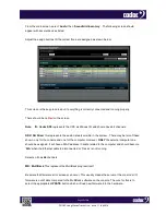 Preview for 11 page of Cadac Waves Tracks Live Quick Reference Manual