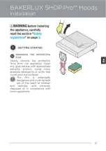 Preview for 15 page of Cadco BAKERLUX SHOP.Pro XAKHT-HCFS Installation, Use And Maintenance Manual