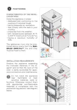 Preview for 19 page of Cadco BAKERLUX SHOP.Pro XAKHT-HCFS Installation, Use And Maintenance Manual