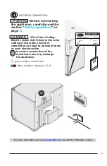 Предварительный просмотр 21 страницы Cadco BAKERLUX SHOP.Pro XAKPT-08FS-C Installation, Use And Maintenance Manual