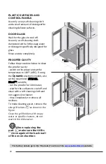 Preview for 30 page of Cadco BAKERLUX SHOP.Pro XAKPT-08FS-C Installation, Use And Maintenance Manual